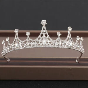 Enchanting Silver Ice Crystal Tiara / Crown For Party Bridal Head Accessory NWT